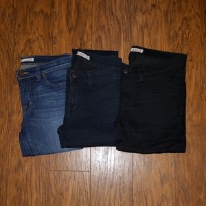 3 pairs GUC women's size 27 J Brand jeans